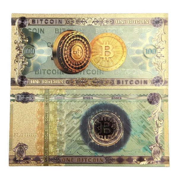 Nota Decorativa - One Bitcoin