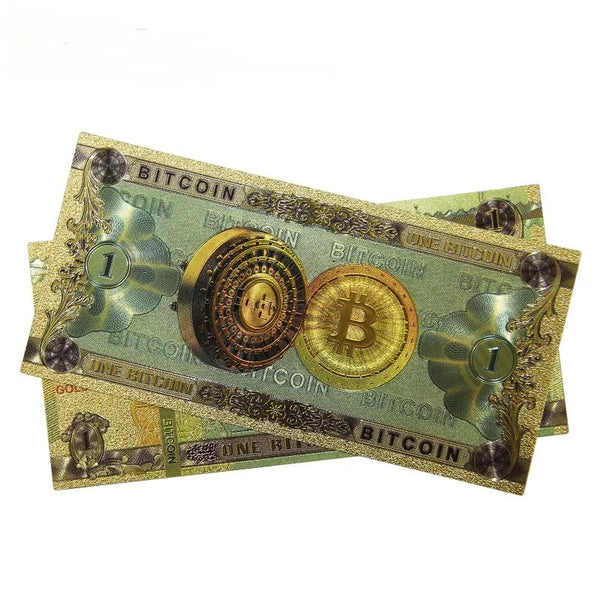 Nota Decorativa - One Bitcoin
